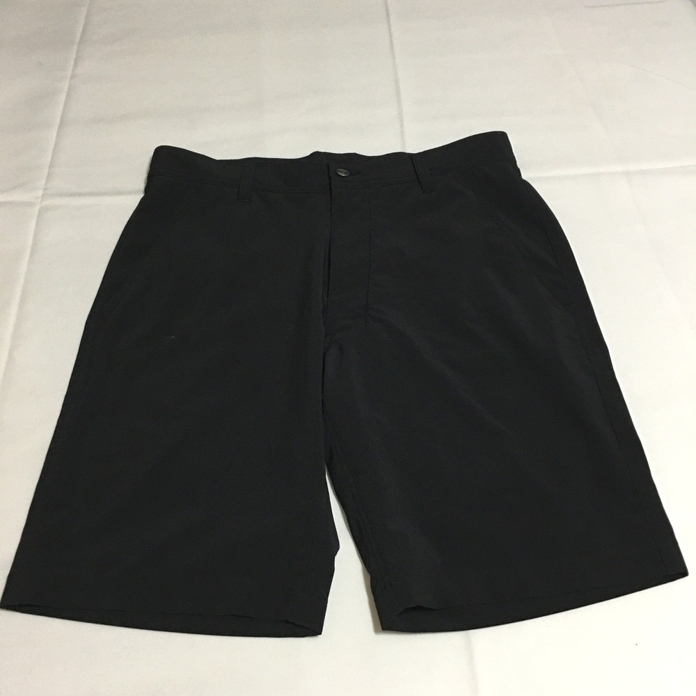 FootJoy Golf Shorts Mens Size 30 Black Performance Stretch Flat Front